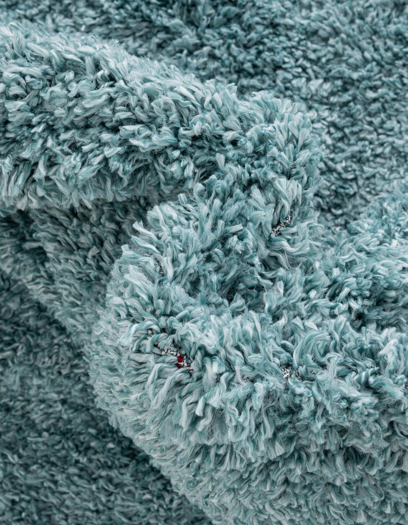 Alpine Plush Collection Area Rug -  Cortina (Aqua) Rectangle Aqua  lifestyle 10