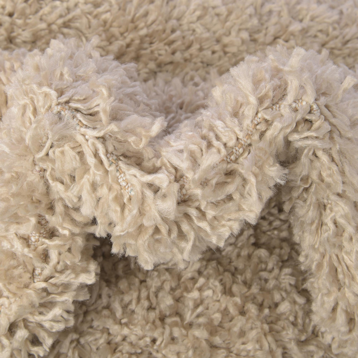 Alpine Plush Collection Area Rug -  Cortina (Linen) Square Linen  lifestyle 31