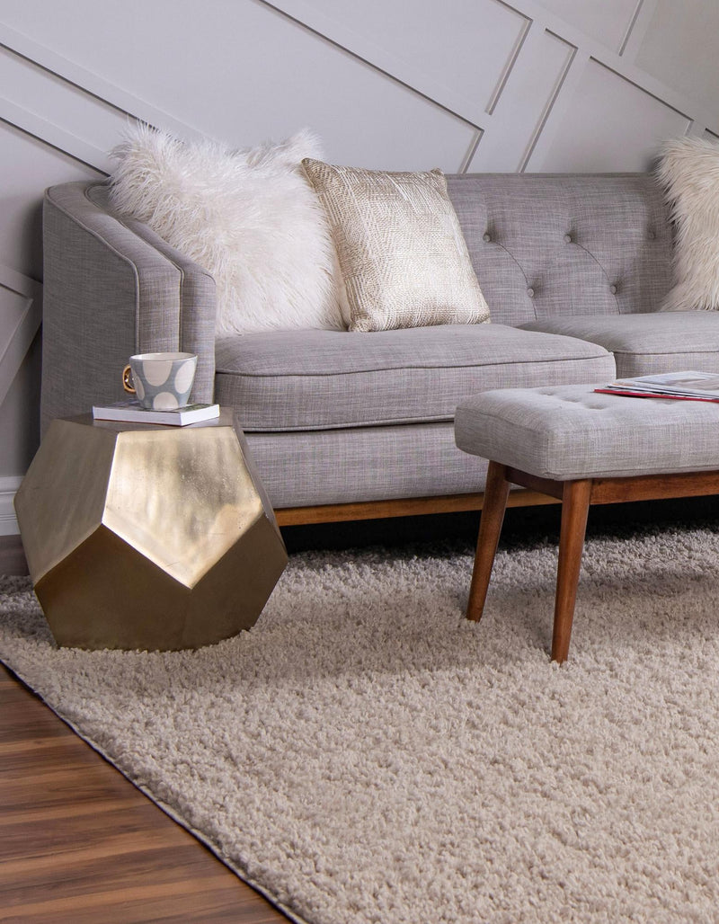 Alpine Plush Collection Area Rug -  Cortina (Linen) Square Linen  lifestyle 61