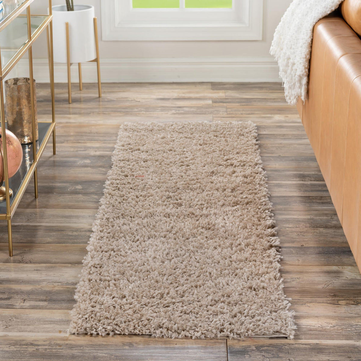Alpine Plush Collection Area Rug -  Cortina (Linen) Runner Linen  lifestyle 71