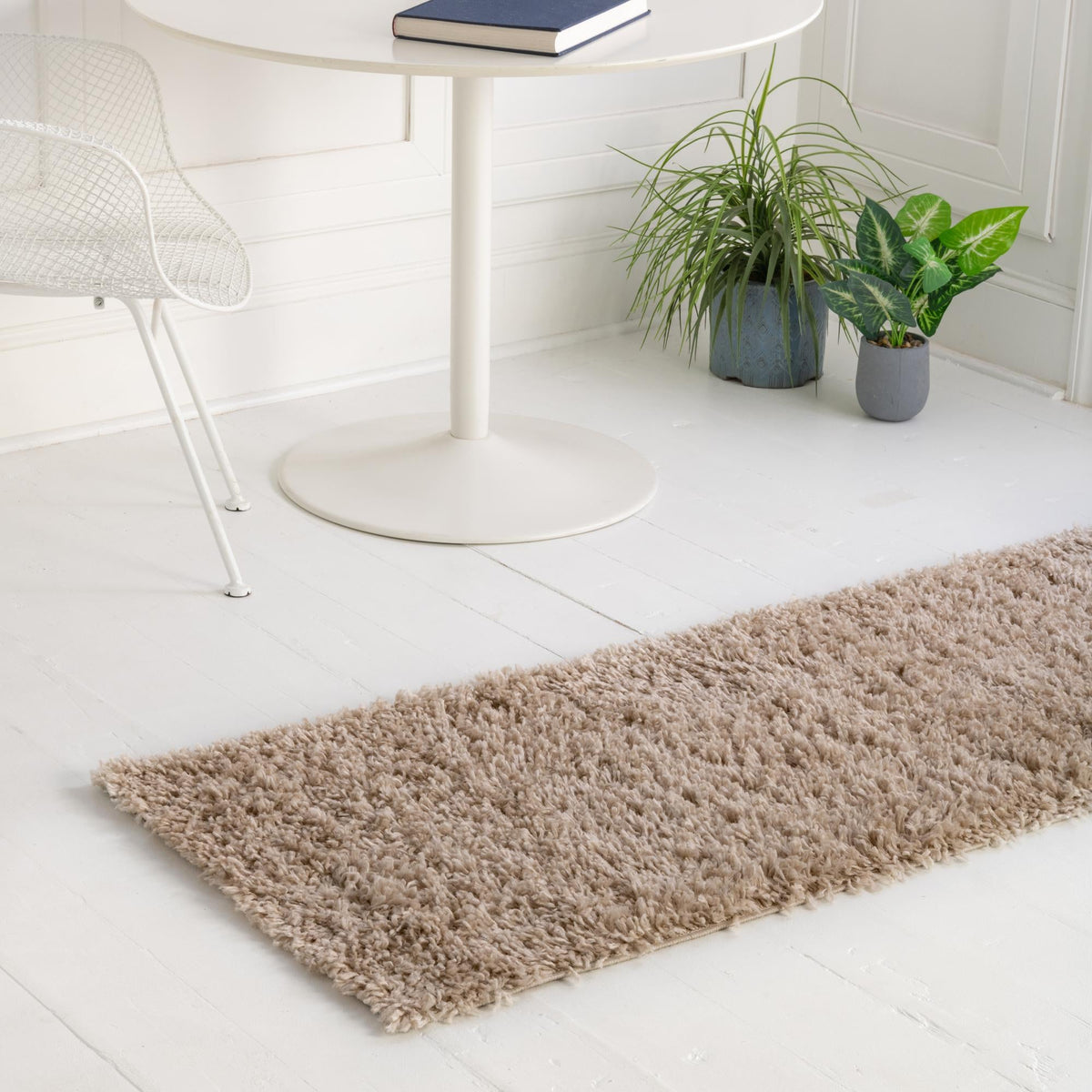 Alpine Plush Collection Area Rug -  Cortina (Linen) Runner Linen  lifestyle 79