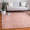 Alpine Plush Collection Area Rug -  Cortina (Dusty Rose) Square Dusty Rose  lifestyle 10
