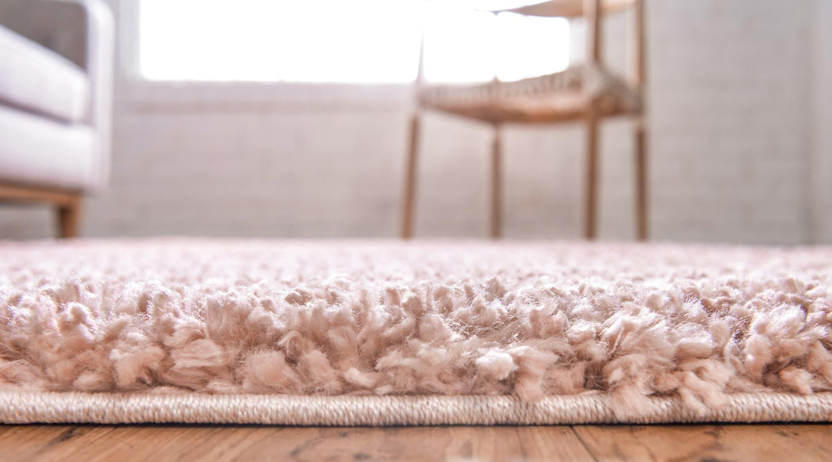 Alpine Plush Collection Area Rug -  Cortina (Dusty Rose) Square Dusty Rose  lifestyle 33