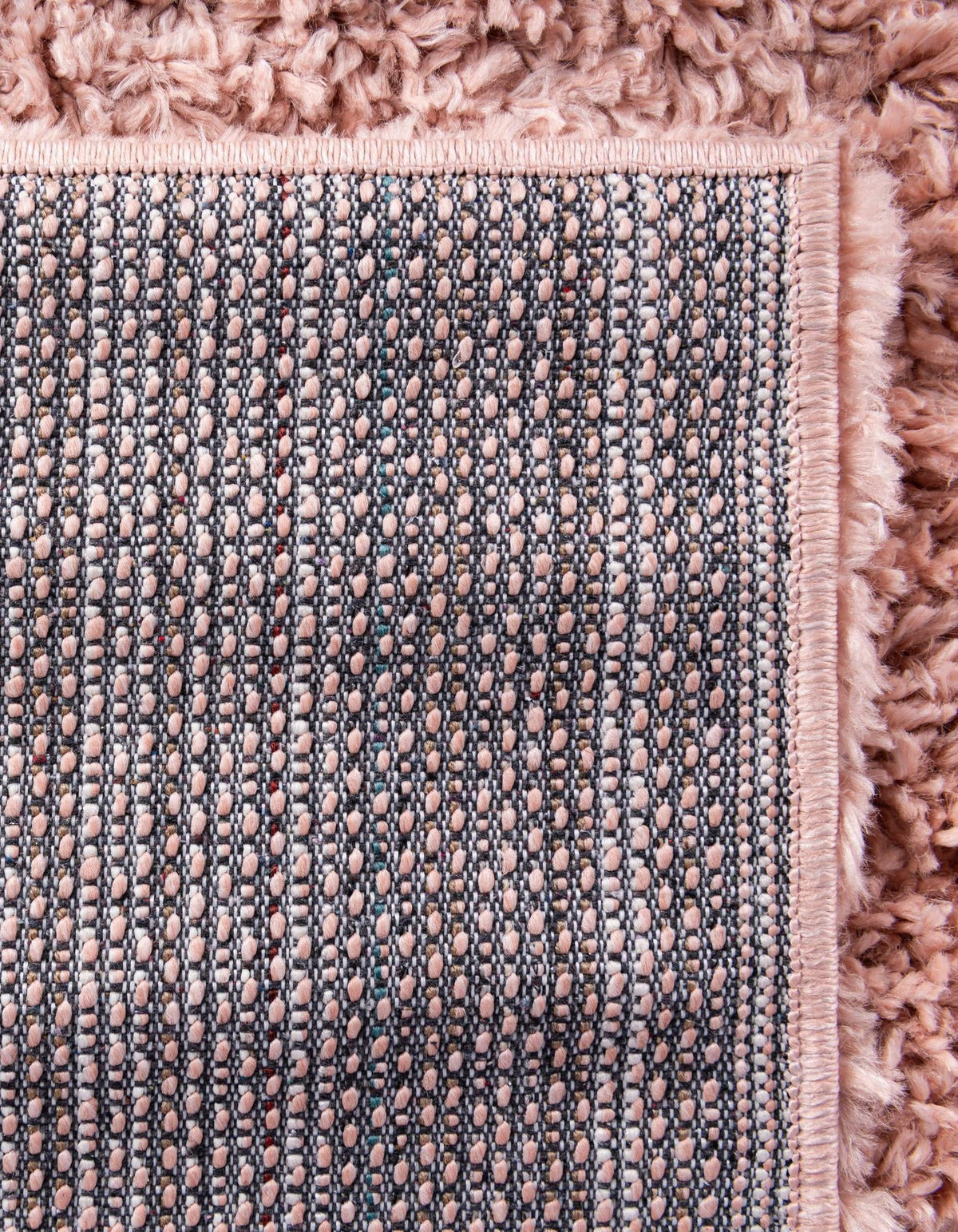 Alpine Plush Collection Area Rug -  Cortina (Dusty Rose) Square Dusty Rose  lifestyle 37
