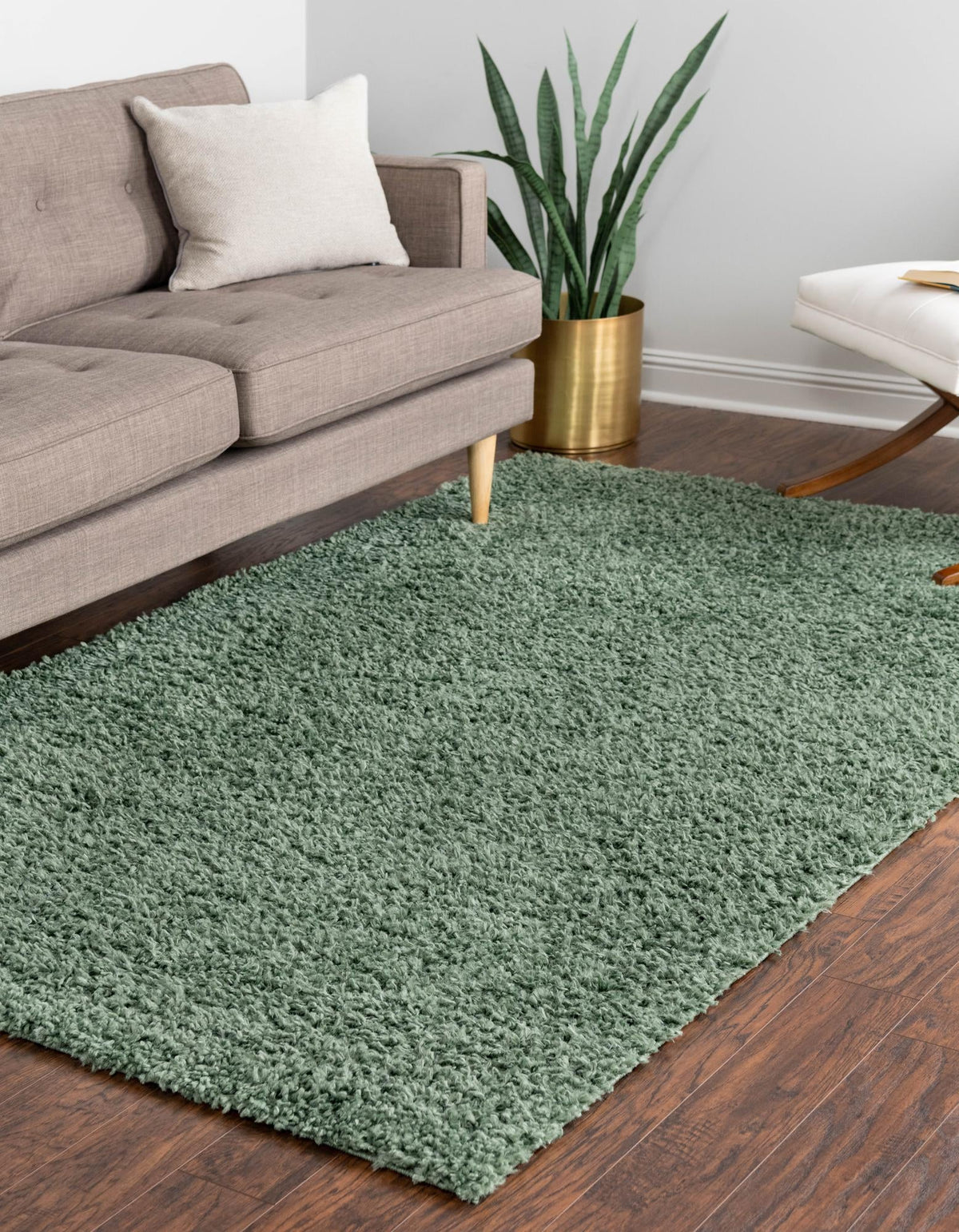 Alpine Plush Collection Area Rug -  Cortina (Sage) Rectangle Sage  lifestyle 3