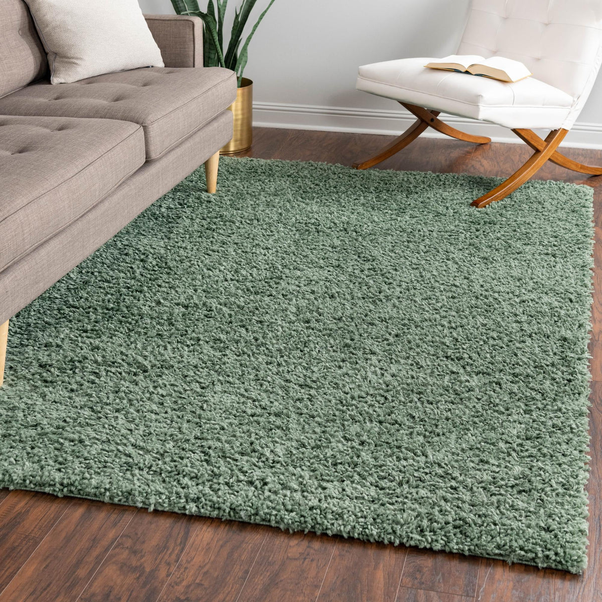 Alpine Plush Collection Area Rug -  Cortina (Sage) Rectangle Sage  lifestyle 10