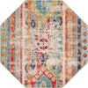 Sedona Vista Collection Area Rug -  Navajo Octagon Blue  lifestyle 18