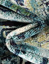 Chateau Elegance Collection Area Rug -  Riviera Rectangular Blue  lifestyle 70