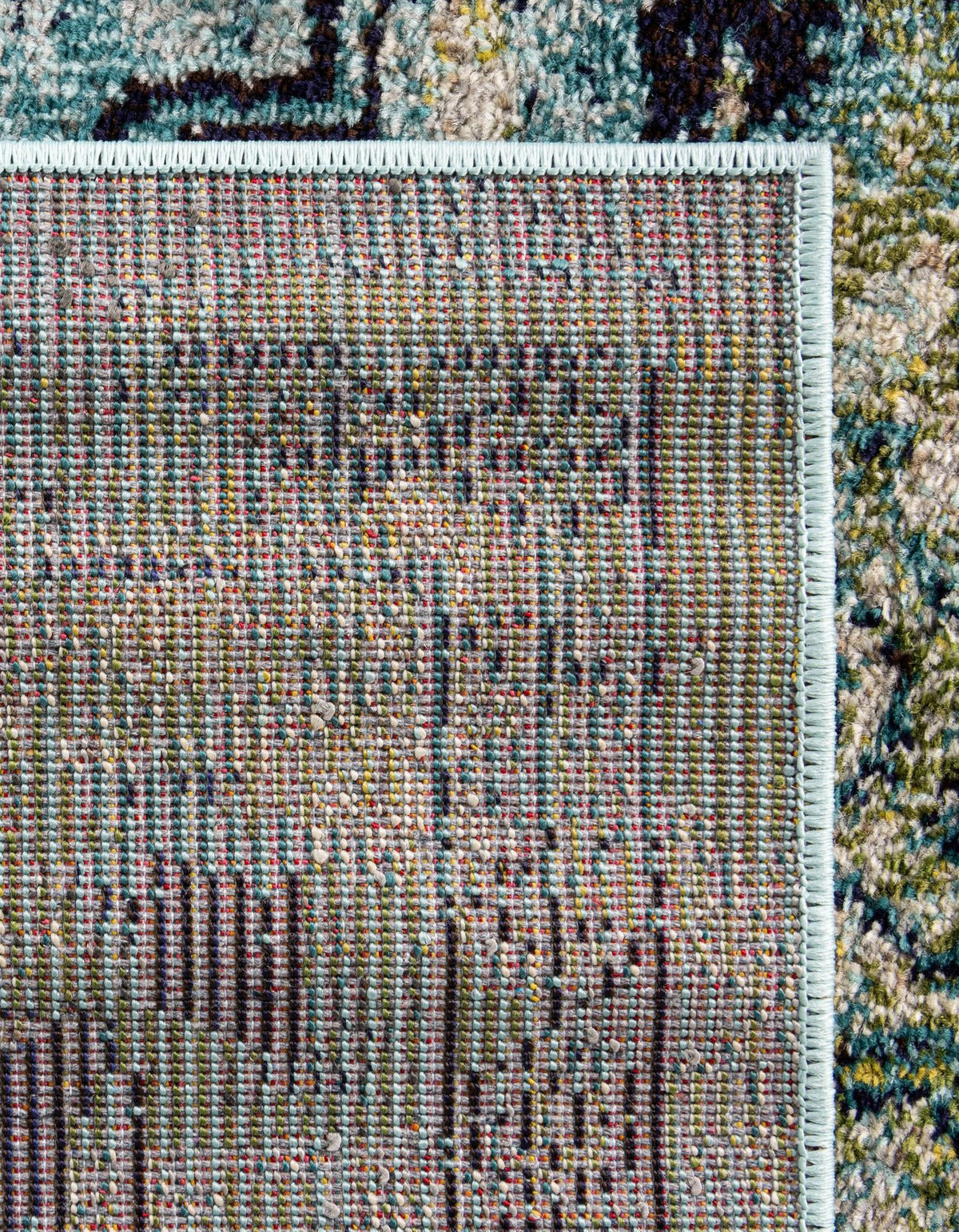 Chateau Elegance Collection Area Rug -  Riviera Rectangle Blue  lifestyle 22