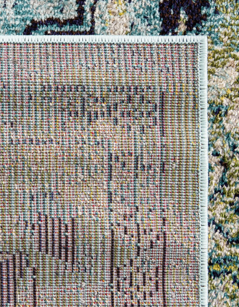 Chateau Elegance Collection Area Rug -  Riviera Rectangle Blue  lifestyle 27