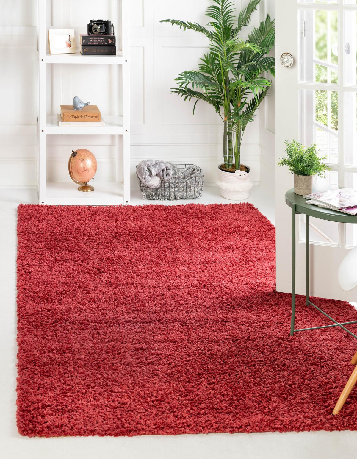 Alpine Plush Collection Area Rug -  Cortina (Poppy) Rectangle Poppy  lifestyle 2