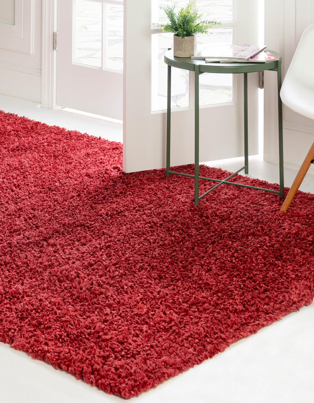 Alpine Plush Collection Area Rug -  Cortina (Poppy) Rectangle Poppy  lifestyle 3