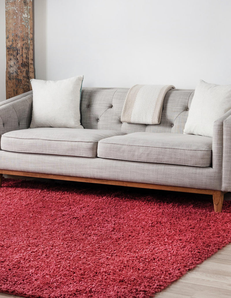 Alpine Plush Collection Area Rug -  Cortina (Poppy) Square Poppy  lifestyle 10