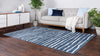 Catalina Cove Outdoor Collection Area Rug -  Balboa Rectangle Blue  lifestyle 6