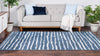 Catalina Cove Outdoor Collection Area Rug -  Balboa Rectangle Blue  lifestyle 8