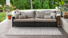 Catalina Cove Outdoor Collection Area Rug -  Balboa Rectangle Gray  lifestyle 17