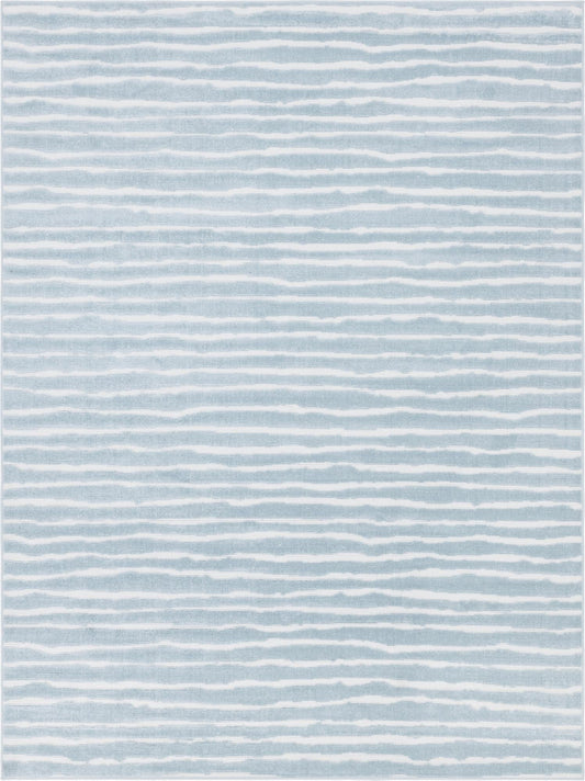 Catalina Cove Outdoor Collection Area Rug -  Balboa Rectangle Light Blue Main
