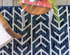 Catalina Cove Outdoor Collection Area Rug -  Newport Rectangle Navy Blue  lifestyle 8