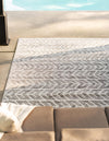 Catalina Cove Outdoor Collection Area Rug -  Newport Rectangle Beige  lifestyle 9