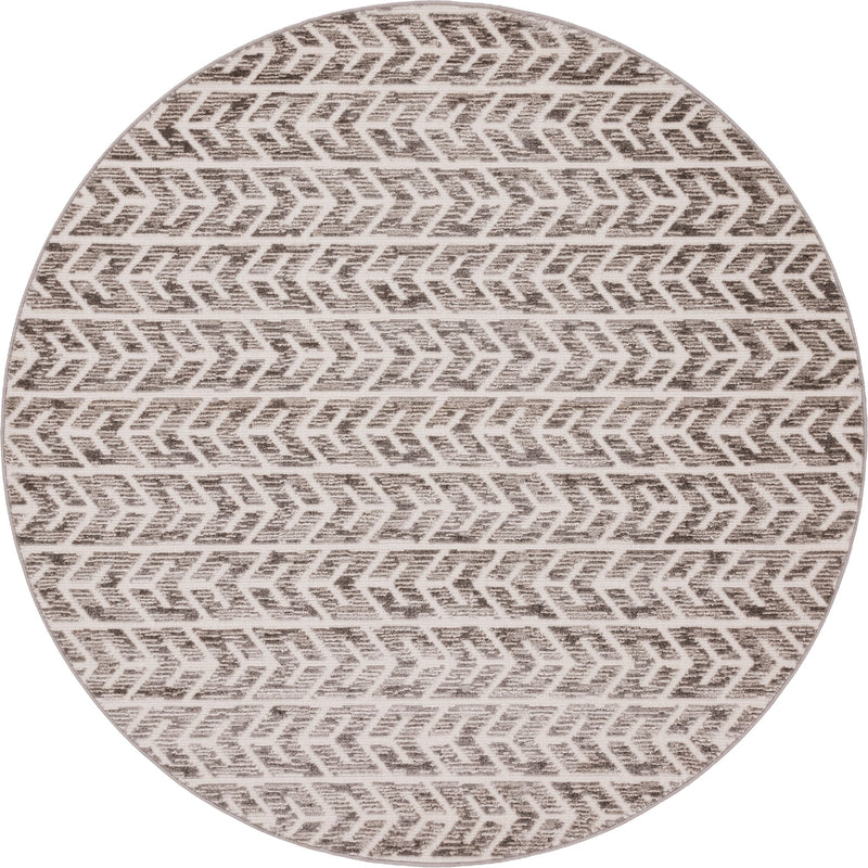 Catalina Cove Outdoor Collection Area Rug -  Newport Round Beige  lifestyle 42
