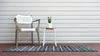 Catalina Cove Outdoor Collection Area Rug -  Newport Runner Black  lifestyle 63
