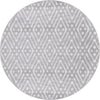 Catalina Cove Outdoor Collection Area Rug -  Laguna Round Gray  lifestyle 59