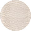 Catalina Cove Outdoor Collection Area Rug -  Laguna Round Beige  lifestyle 42