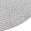 Catalina Cove Outdoor Collection Area Rug -  Malibu Round Gray  lifestyle 61