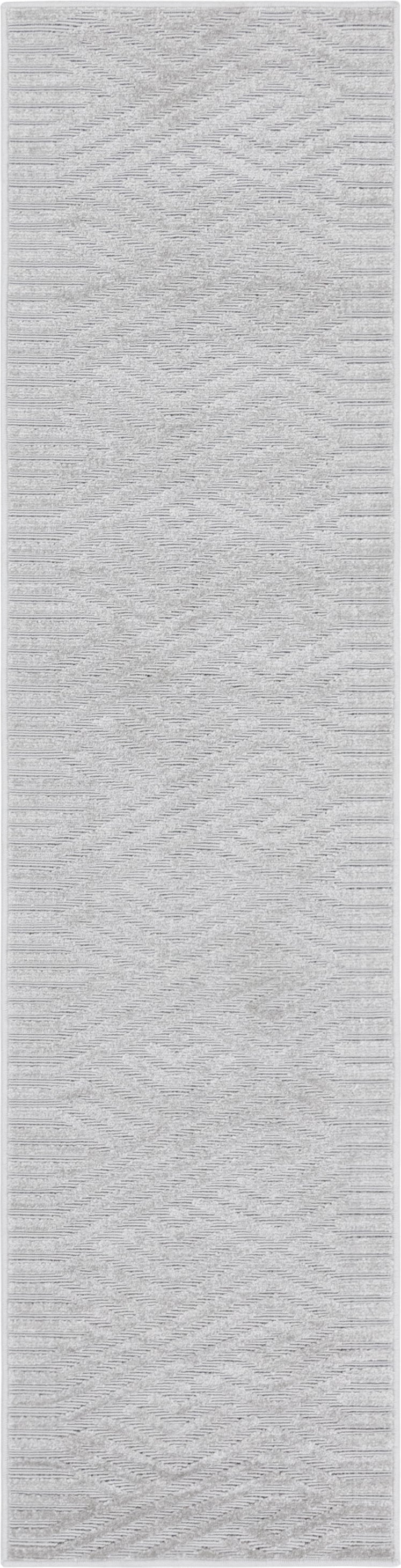 Catalina Cove Outdoor Collection Area Rug -  Malibu Runner Gray  lifestyle 40
