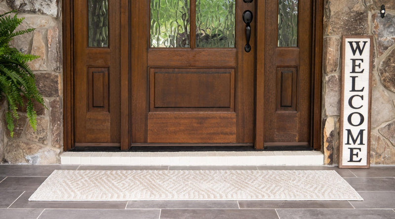 Catalina Cove Outdoor Collection Area Rug -  Malibu Runner Beige  lifestyle 38