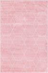 Trellis Mosaic Collection Area Rug - Arborville (Light Pink) Rectangle Light Pink  lifestyle 3