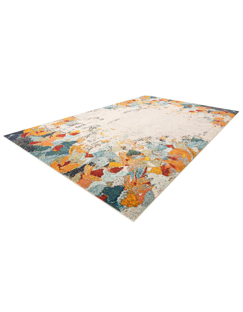 Chromatic Oasis Collection Area Rug -  Twilight Rectangle Multi  lifestyle 7