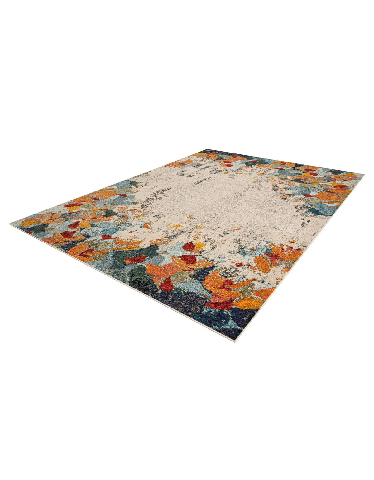 Chromatic Oasis Collection Area Rug -  Twilight Rectangle Multi  lifestyle 4