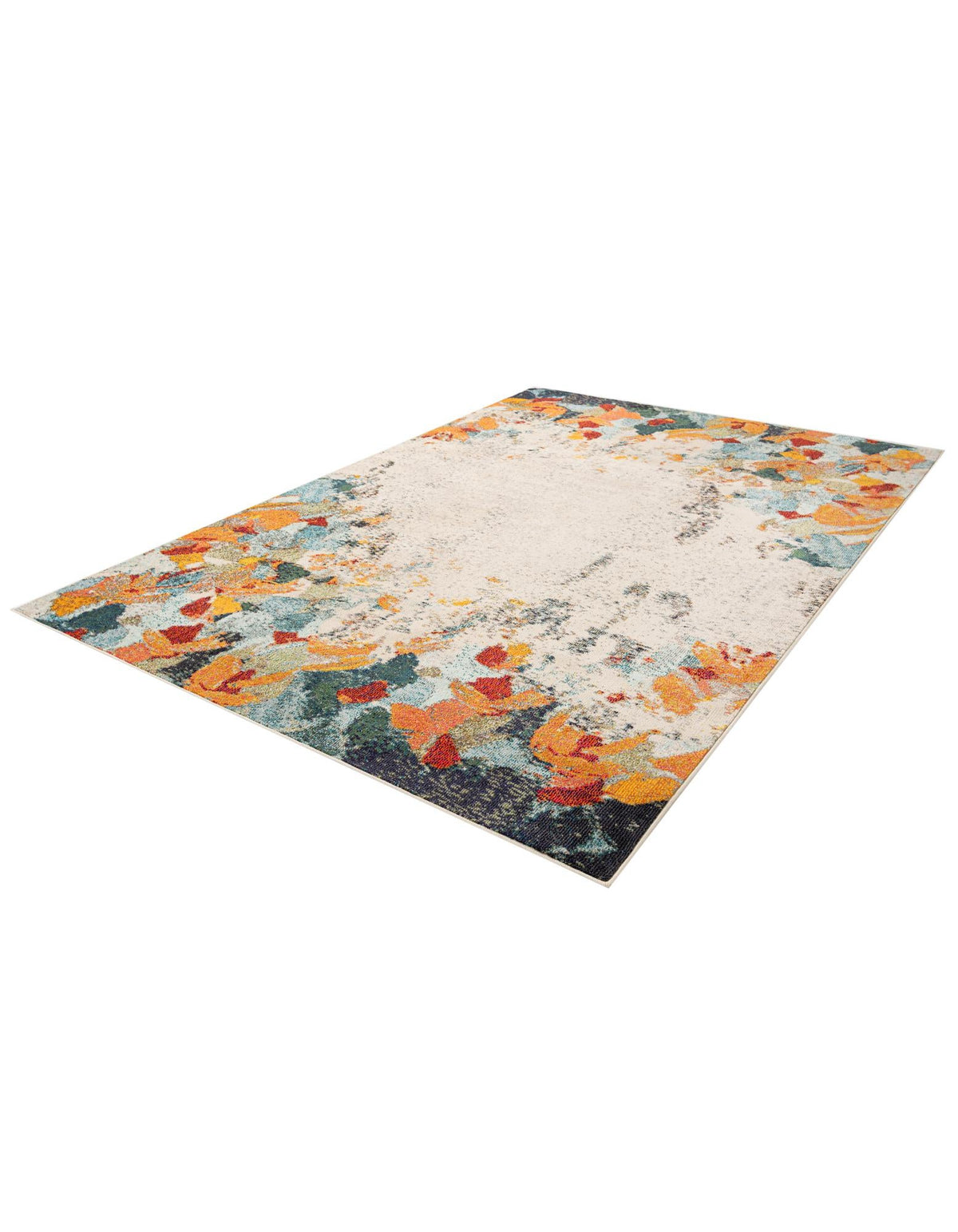 Chromatic Oasis Collection Area Rug -  Twilight Rectangle Multi  lifestyle 5
