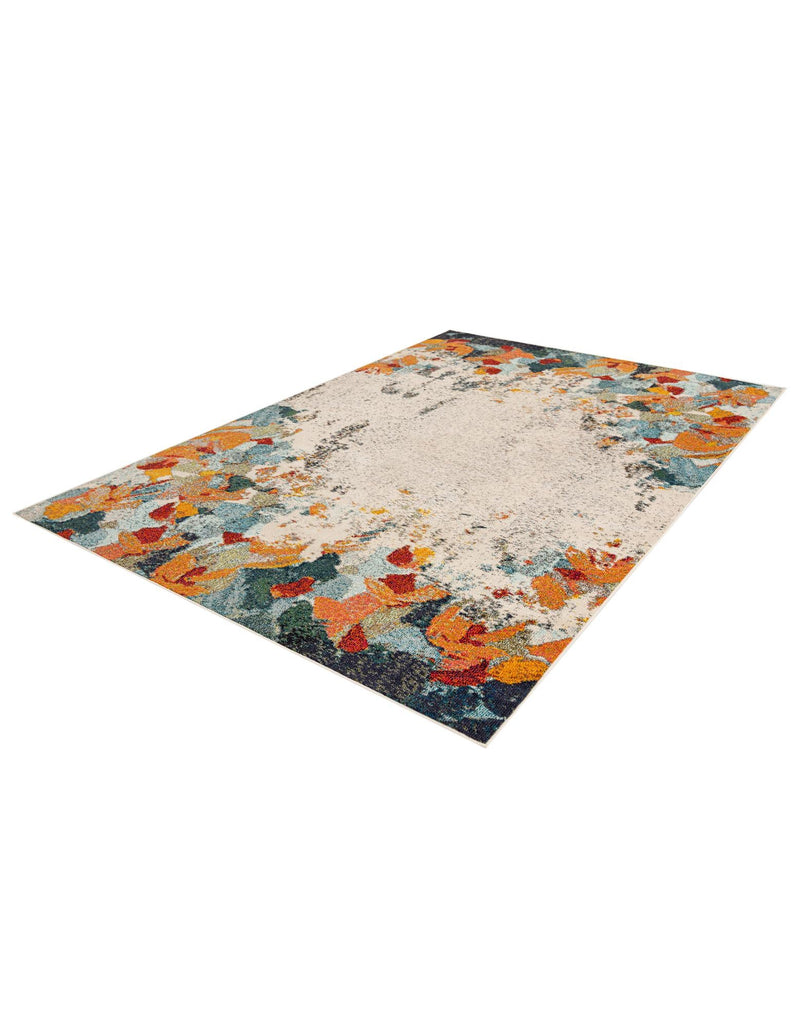 Chromatic Oasis Collection Area Rug -  Twilight Rectangle Multi  lifestyle 6