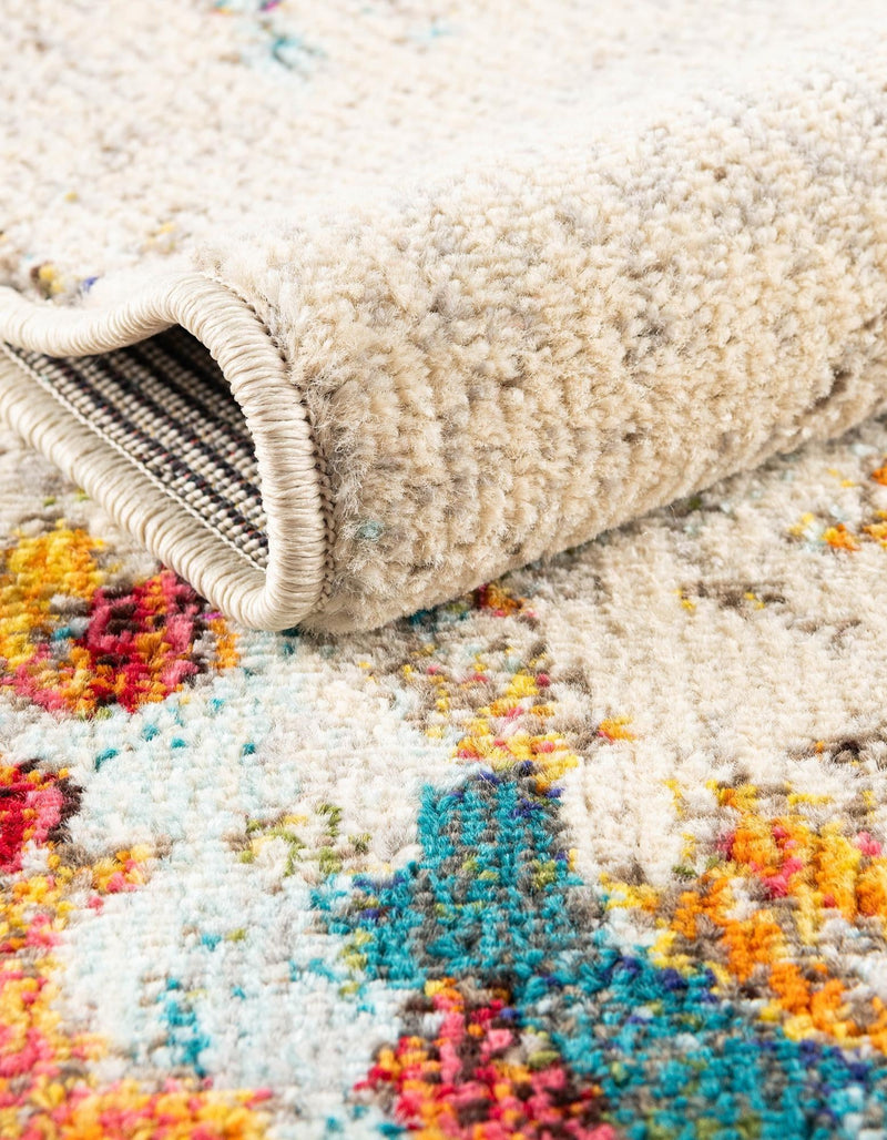 Chromatic Oasis Collection Area Rug -  Twilight Rectangle Multi  lifestyle 18
