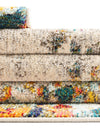 Chromatic Oasis Collection Area Rug -  Twilight Rectangle Multi  lifestyle 14