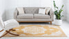 Eden Oasis Collection Area Rug -  Tranquility (Yellow) Rectangle Yellow  lifestyle 4