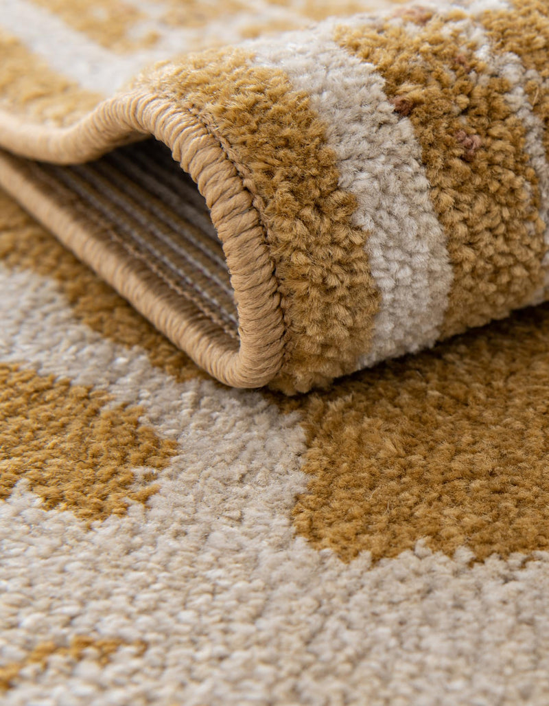 Eden Oasis Collection Area Rug -  Tranquility (Yellow) Rectangle Yellow  lifestyle 6