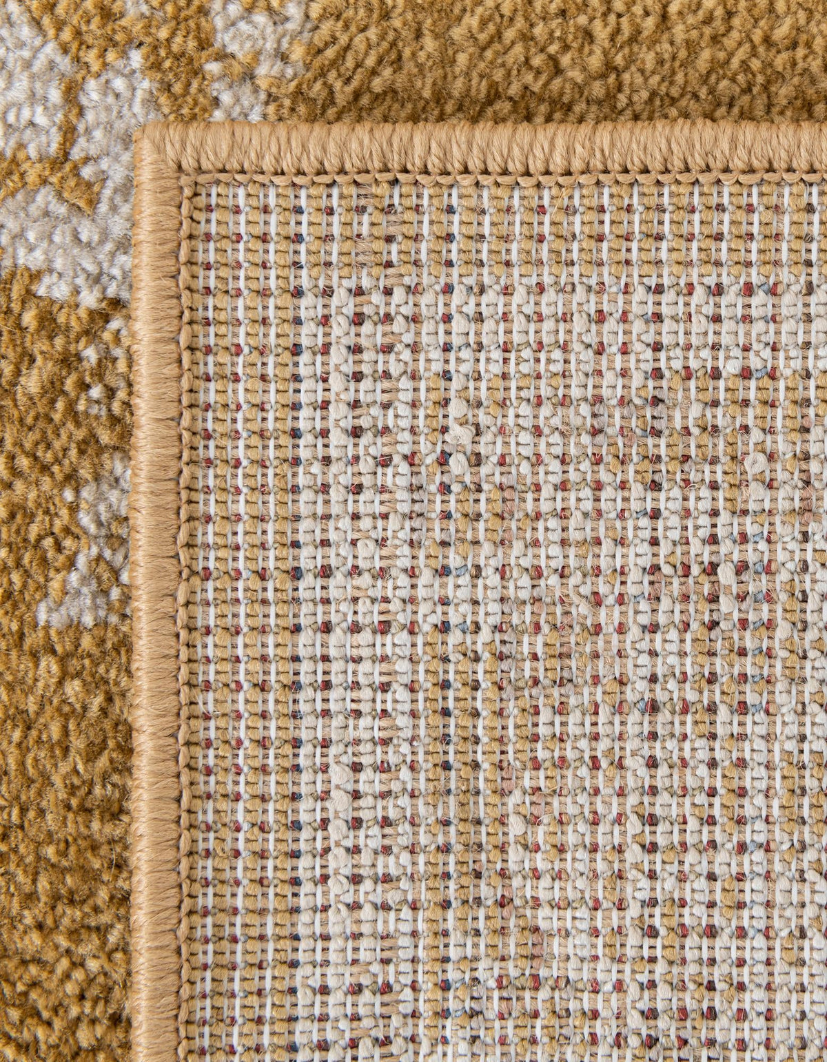 Eden Oasis Collection Area Rug -  Tranquility (Yellow) Rectangle Yellow  lifestyle 9