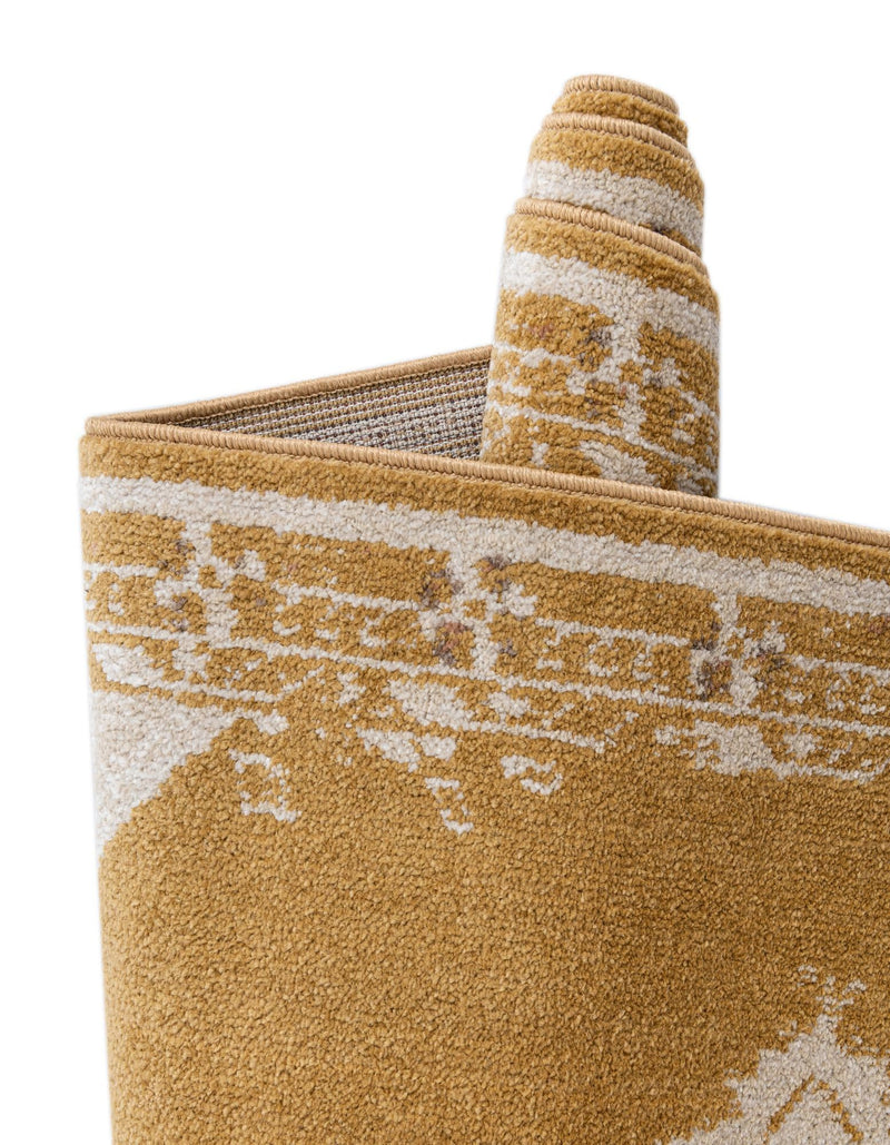 Eden Oasis Collection Area Rug -  Tranquility (Yellow) Rectangle Yellow  lifestyle 18