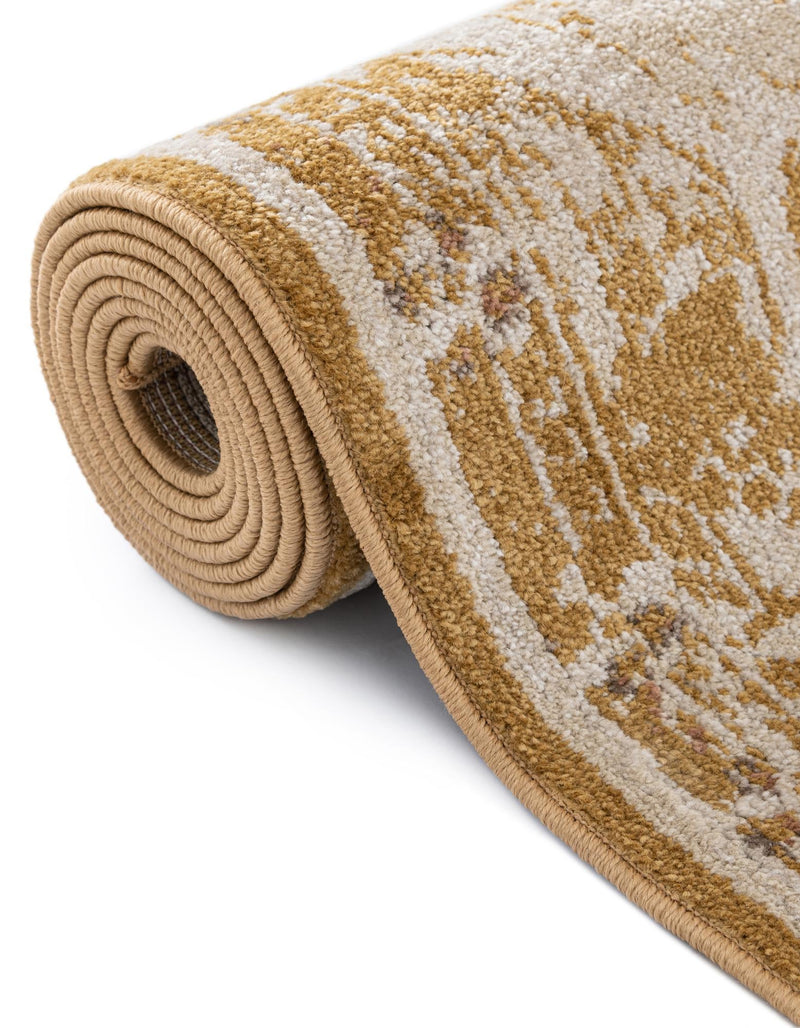 Eden Oasis Collection Area Rug -  Tranquility (Yellow) Rectangle Yellow  lifestyle 19