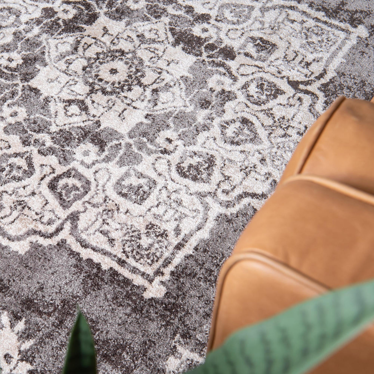 Eden Oasis Collection Area Rug -  Tranquility (Brown) Rectangle Brown  lifestyle 6