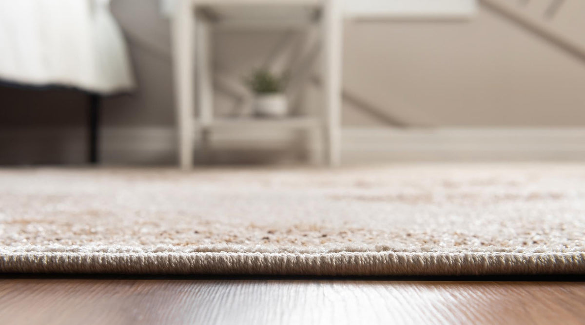 Eden Oasis Collection Area Rug -  Tranquility (Beige) Rectangle Beige  lifestyle 5