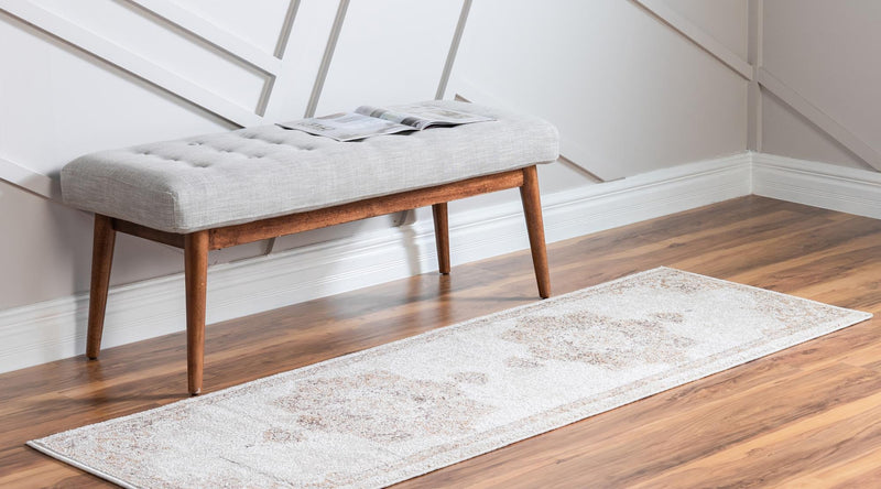 Eden Oasis Collection Area Rug -  Tranquility (Beige) Runner Beige  lifestyle 26