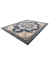 Eden Oasis Collection Area Rug -  Tranquility (Navy Blue) Rectangle Navy Blue  lifestyle 3