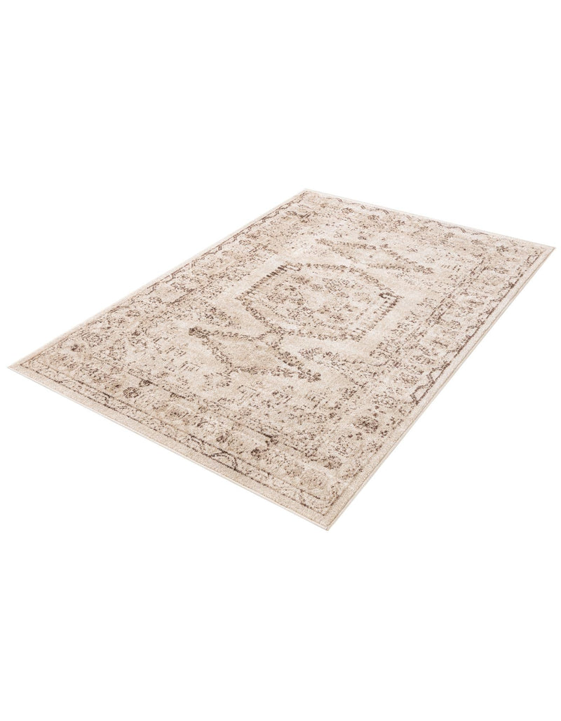 Eden Oasis Collection Area Rug -  Refuge (Beige) Rectangle Beige  lifestyle 5
