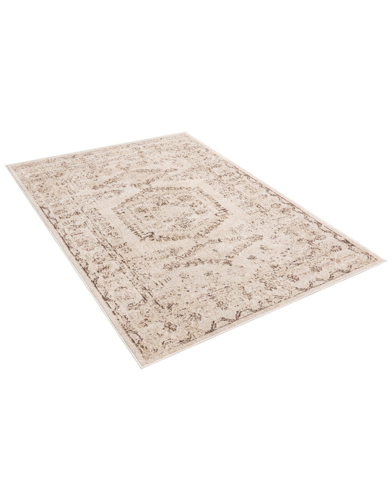 Eden Oasis Collection Area Rug -  Refuge (Beige) Rectangle Beige  lifestyle 6