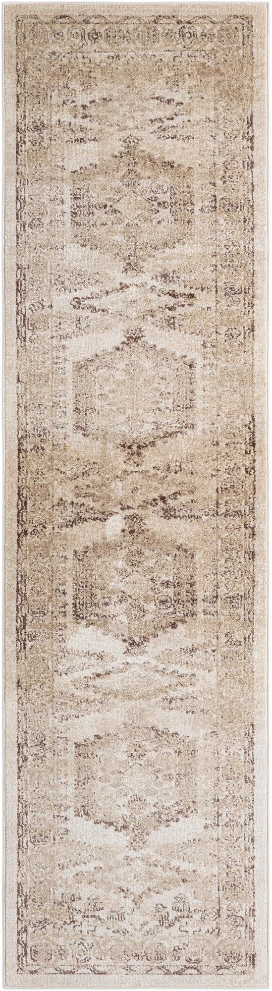 Eden Oasis Collection Area Rug -  Refuge (Beige) Runner Beige  lifestyle 16