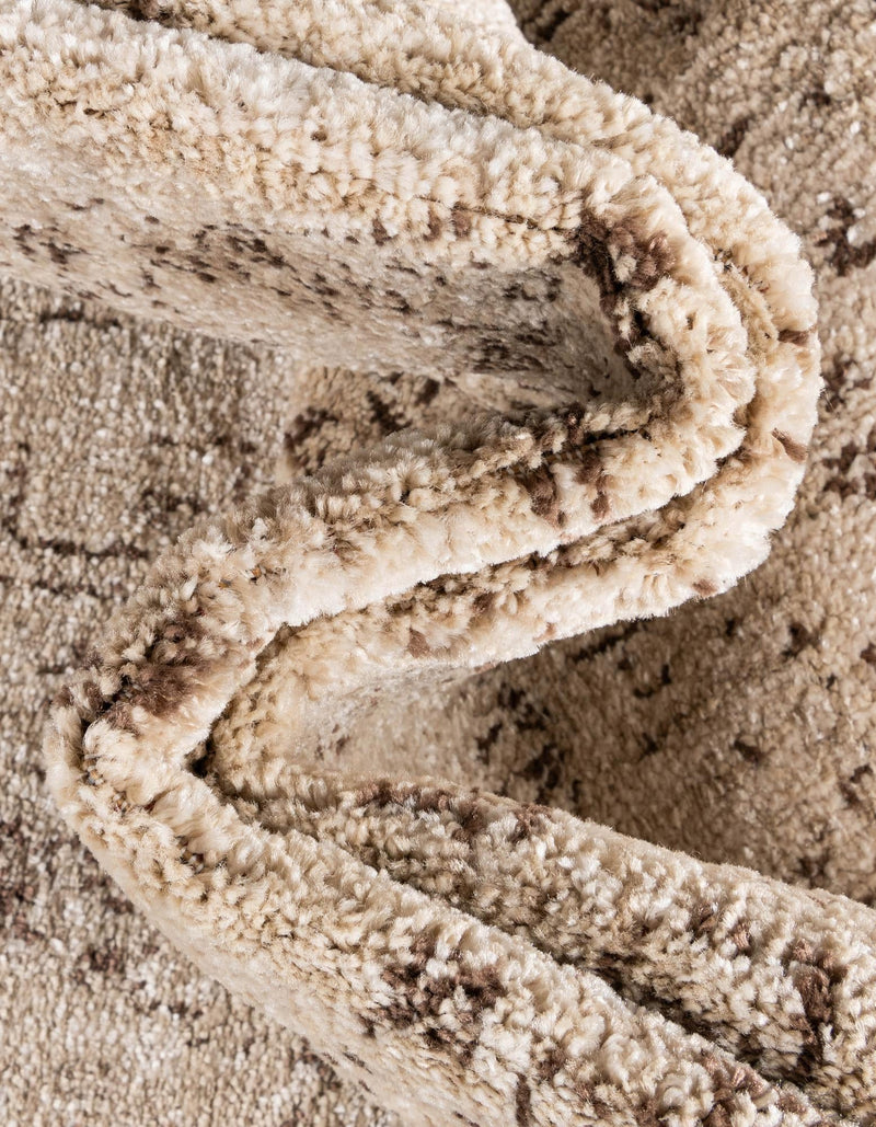 Eden Oasis Collection Area Rug -  Refuge (Beige) Round Beige  lifestyle 30